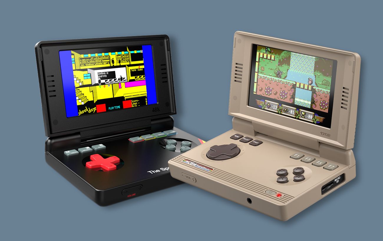 Зображення новини: Легендарні ПК 80-х повертаються: ZX Spectrum і Commodore 64 стали портативними консолями