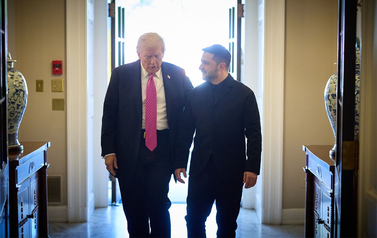Зображення новини: Настрій перед зустріччю з Трампом бойовий, - Зеленський