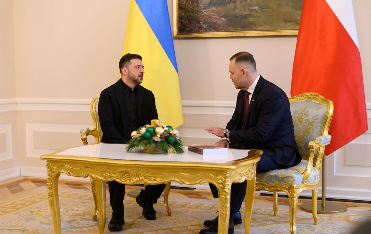 Зображення новини: Навроцький не зміг вирішити із Зеленським питання Волинської трагедії та УПА