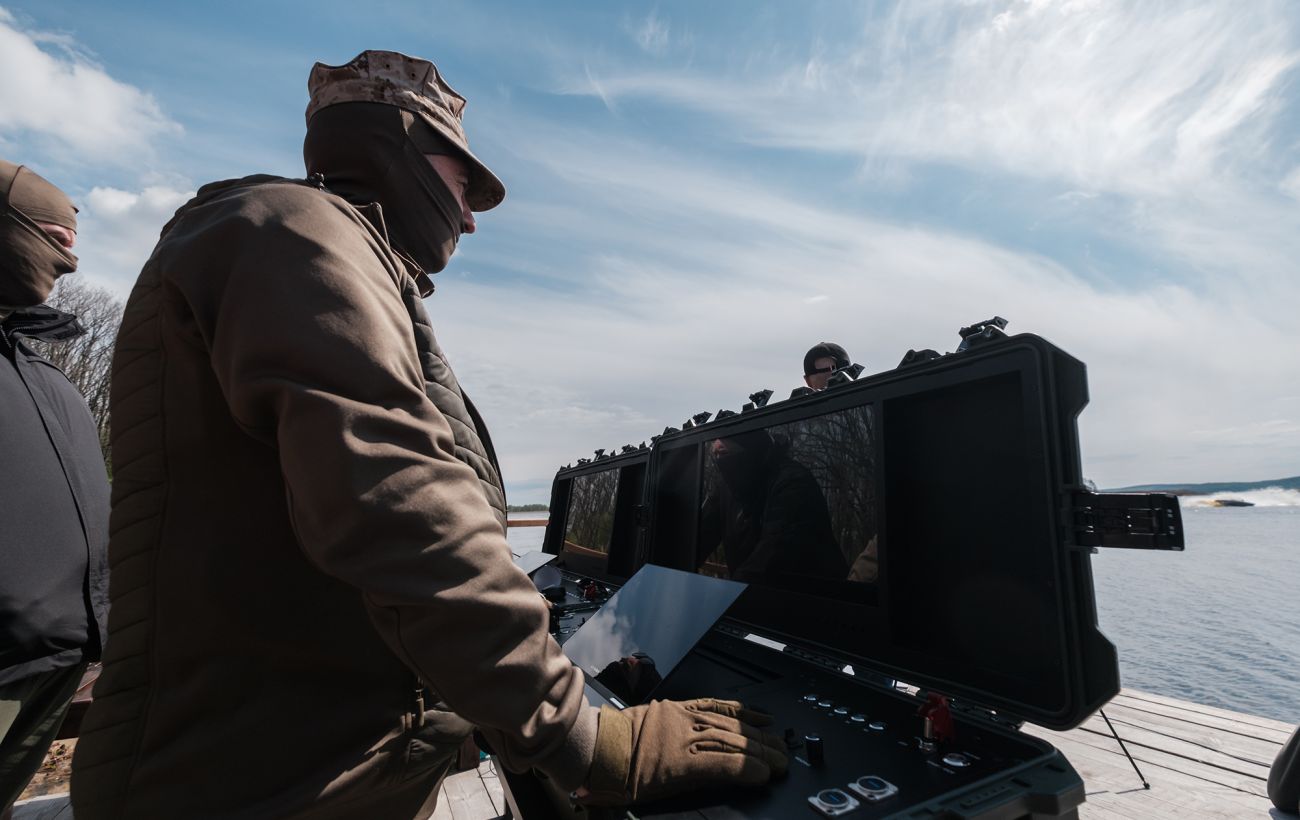 Зображення новини: ВМС вперше показали мирський дрон Barracuda, він вже нищить ворога