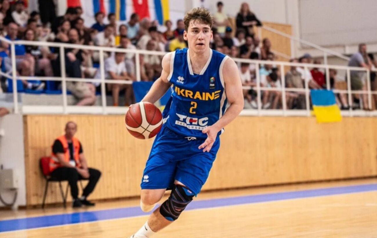 Зображення новини: Капітана молодіжної збірної України визнали MVP Євробаскета U-20