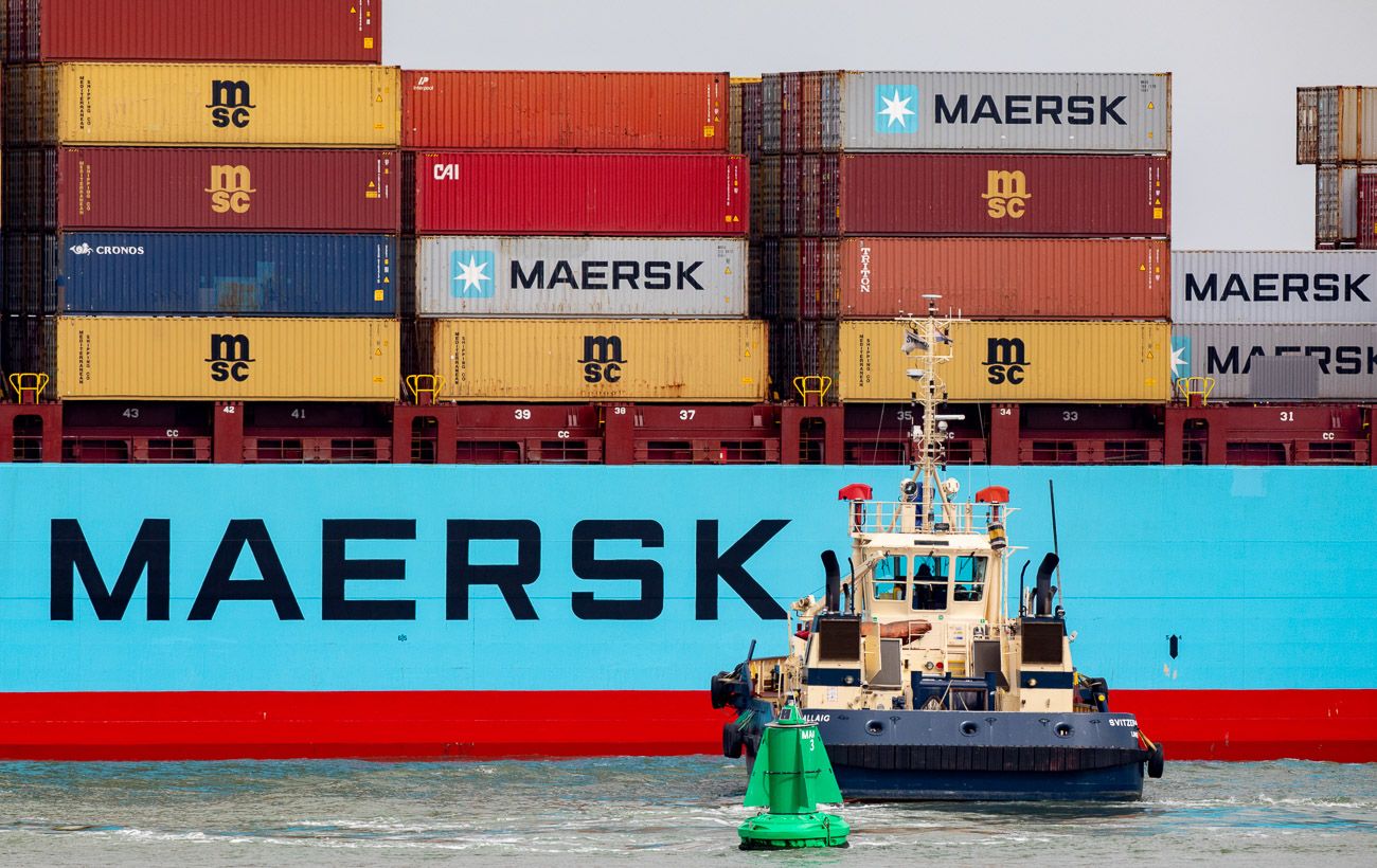 Зображення новини: Гігант морських перевезень Maersk припиняє роботу в українському порту через удари РФ